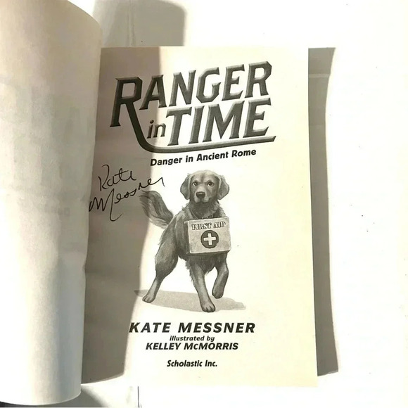 Ranger in Time Book Lot 3 Kate Messner Paperback Children Chapter Novel Signed? - Picture 4 of 6